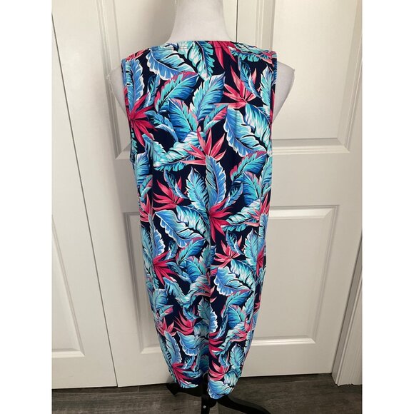 Tommy Bahama Womens Sleeveless Mini Sun Dress size Large - Picture 4 of 5